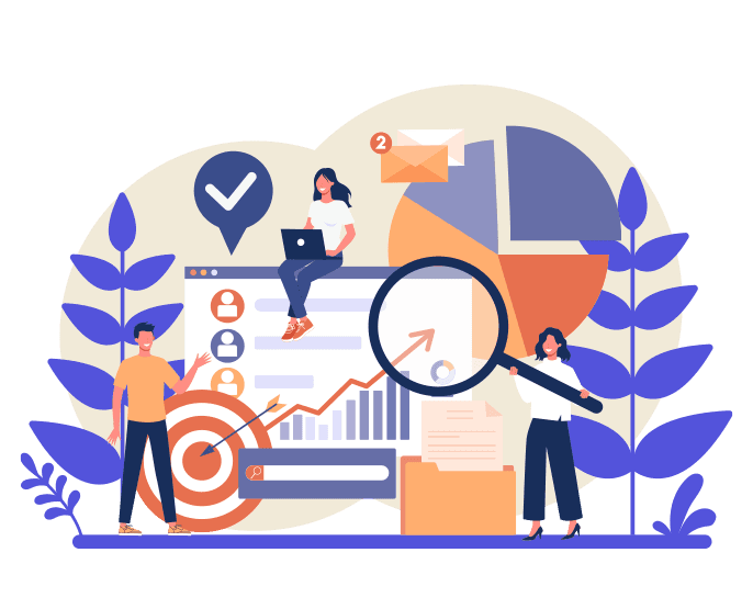 The Adex360 team analyzing growth data and campaign performance
