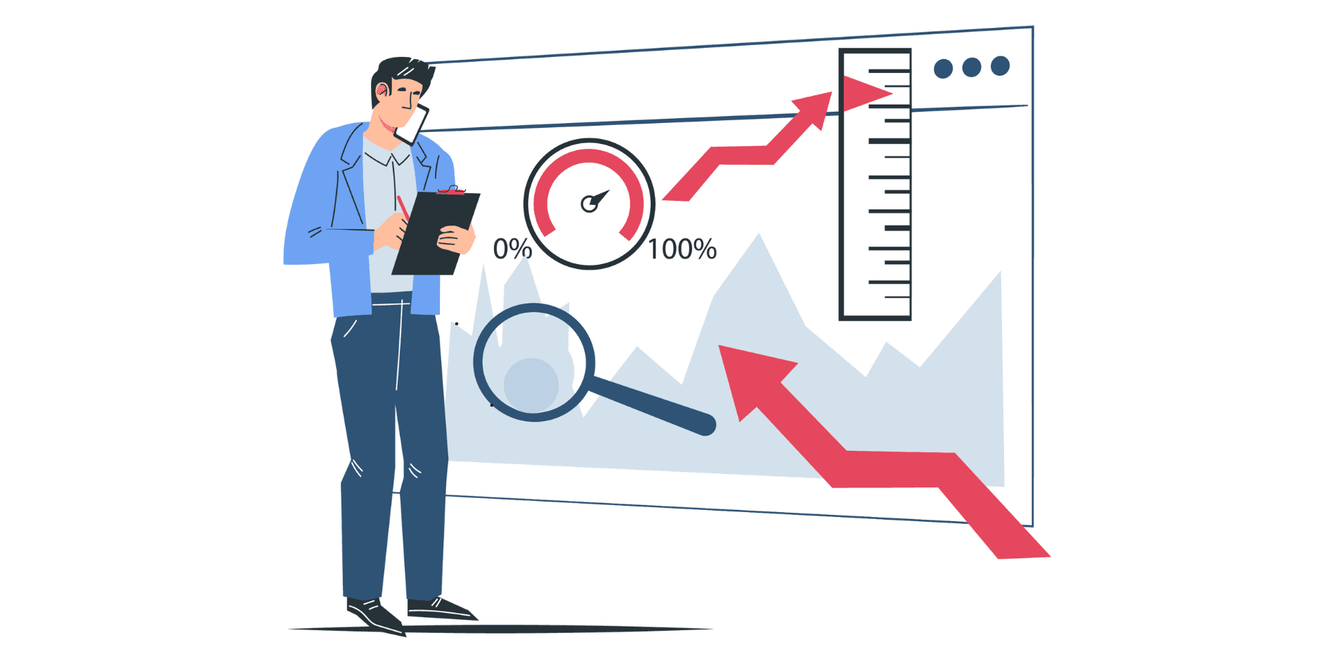 ECS performance marketing case study illustration