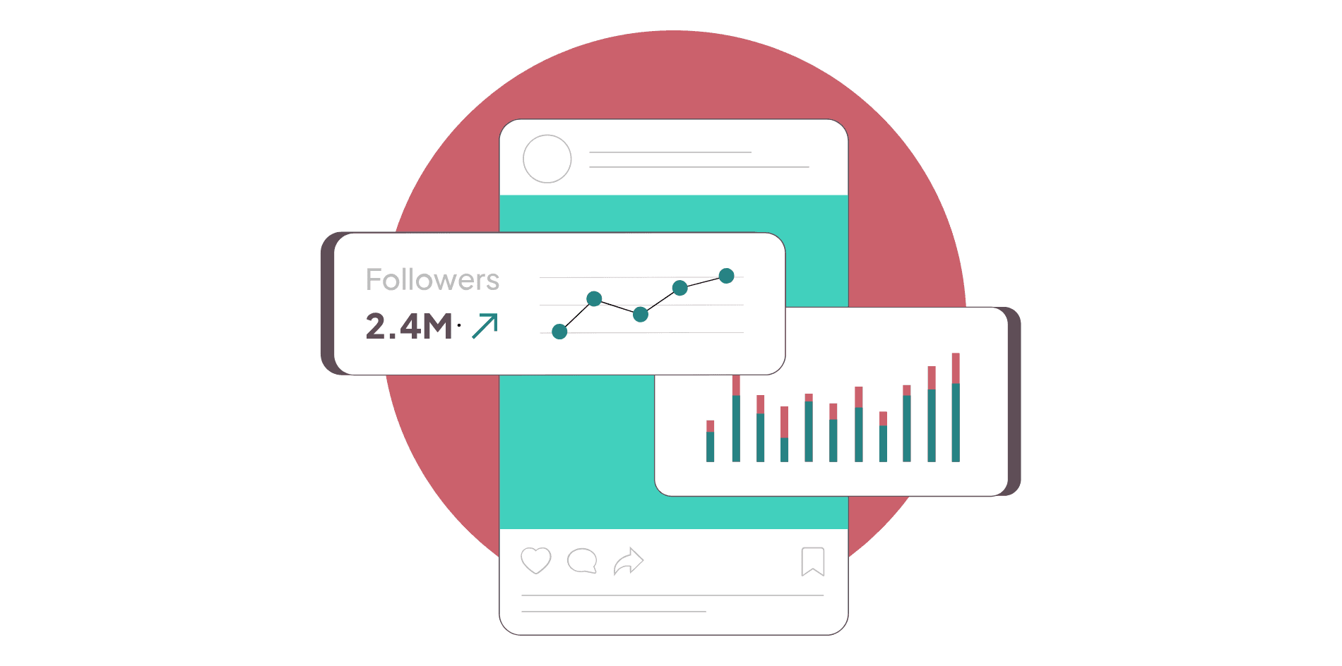 Nishat USA social media growth case study illustration